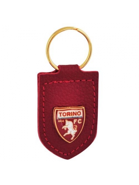 Portachiavi in pelle con logo ufficiale TORINO FC